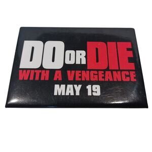Vintage 1995 Die Hard with a Vengeance Promotional Pinback Pin